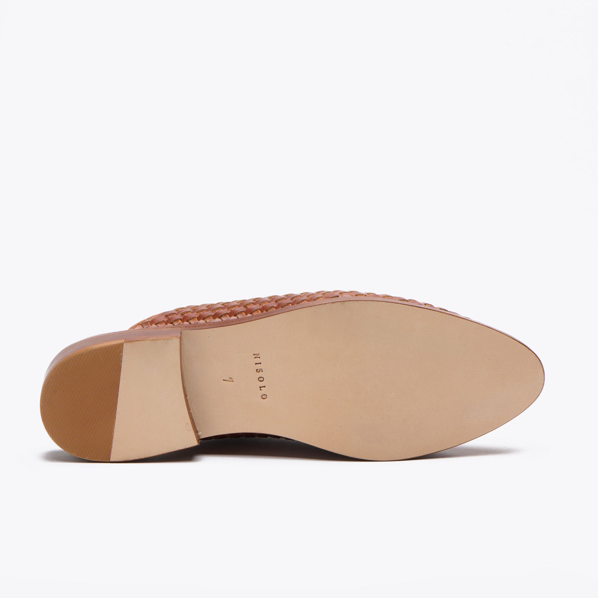 Ama Woven Mule Woven Brandy