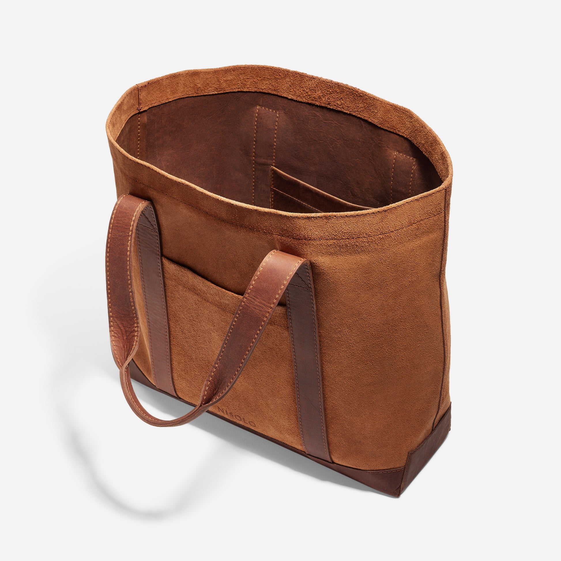 Arlo Tote Tan Suede