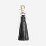 Tassel Bag Charm Black