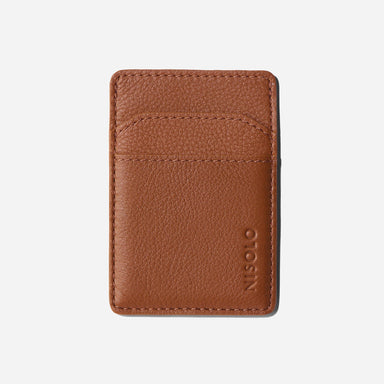 Nico Card Case Wallet Caramel Nisolo 