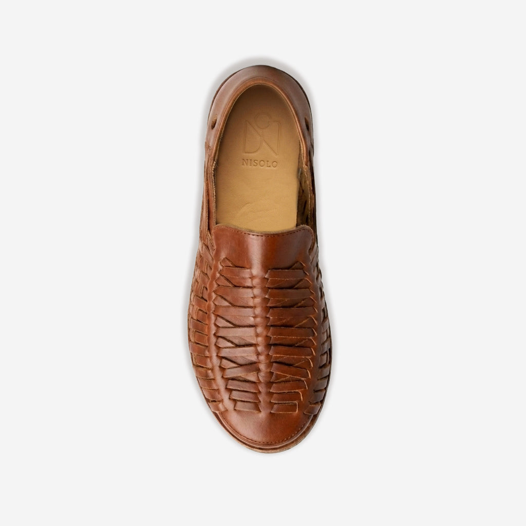 Men's Huarache Slip On Brandy
