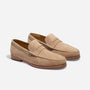 Leo Penny Loafer Linen Suede