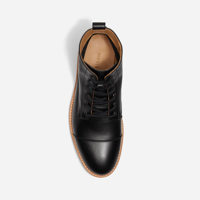 Martin All-Weather Cap Toe Black