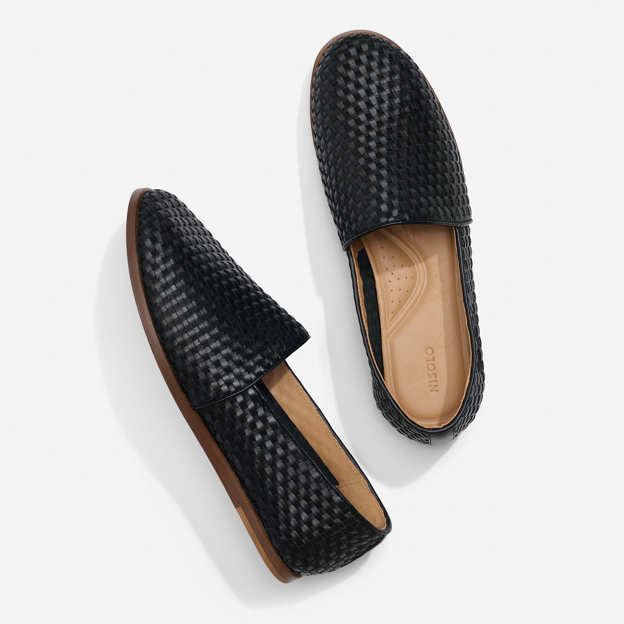 Alejandro Woven Slip-On 2.0 Woven Black – Nisolo