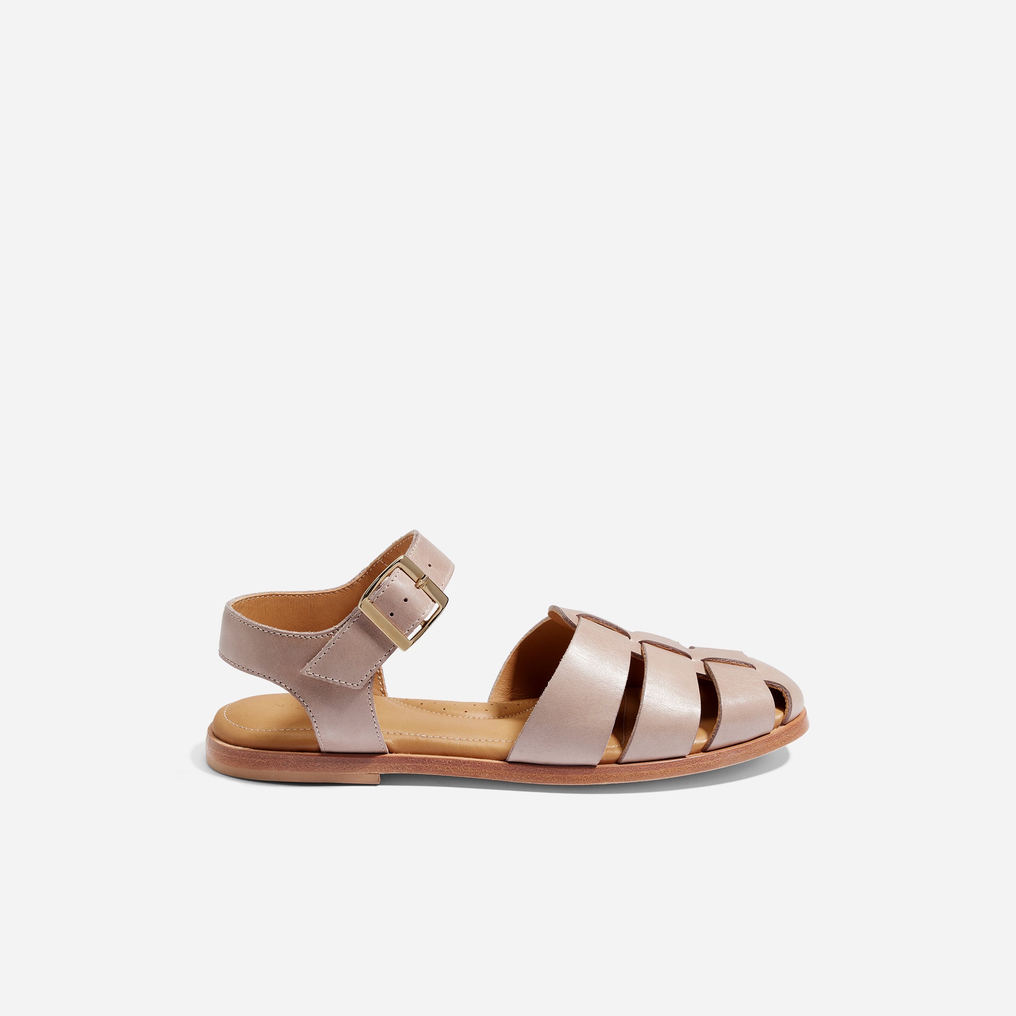 Mira Fisherman Sandal Greige