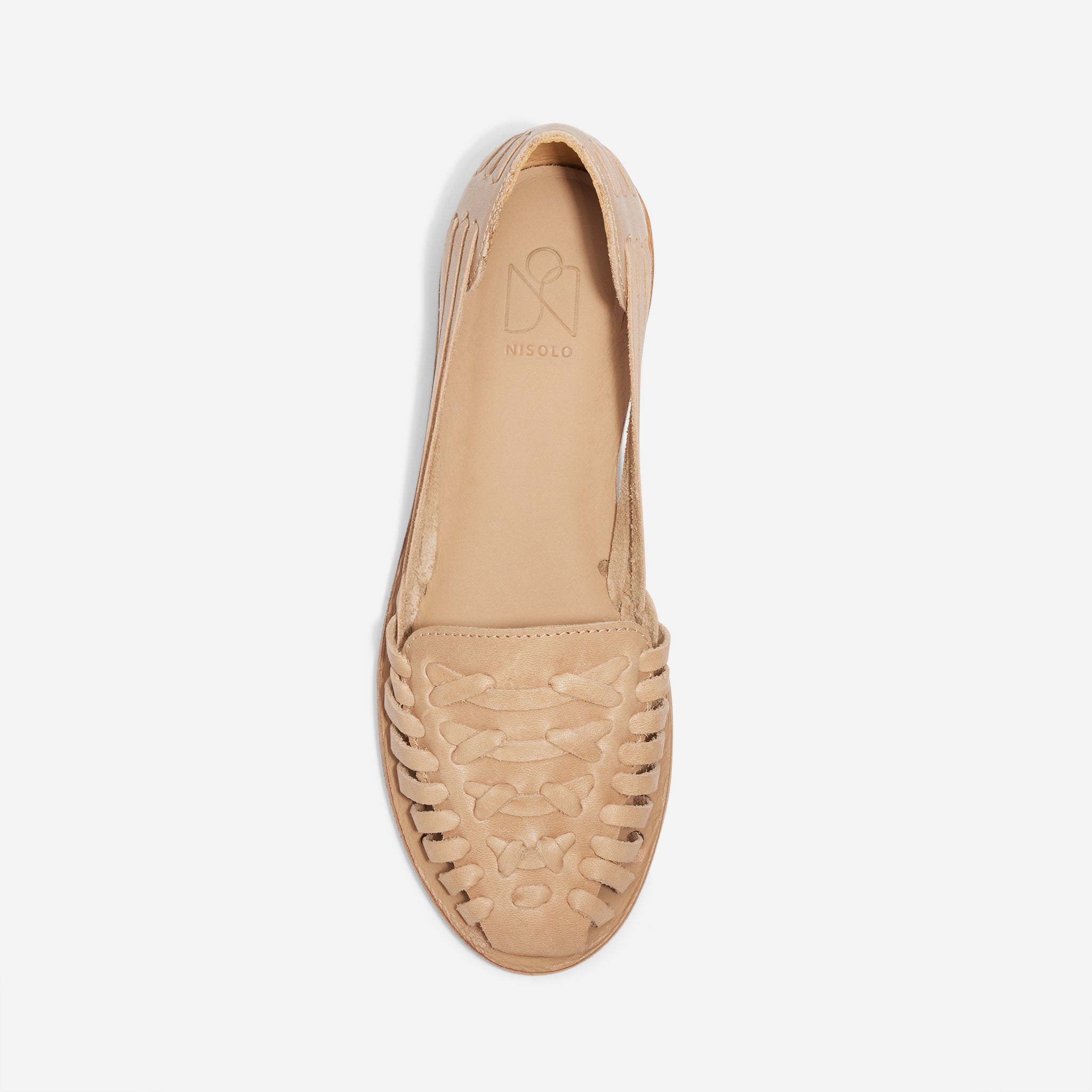 Almond Women's Huarache Sandal | Nisolo