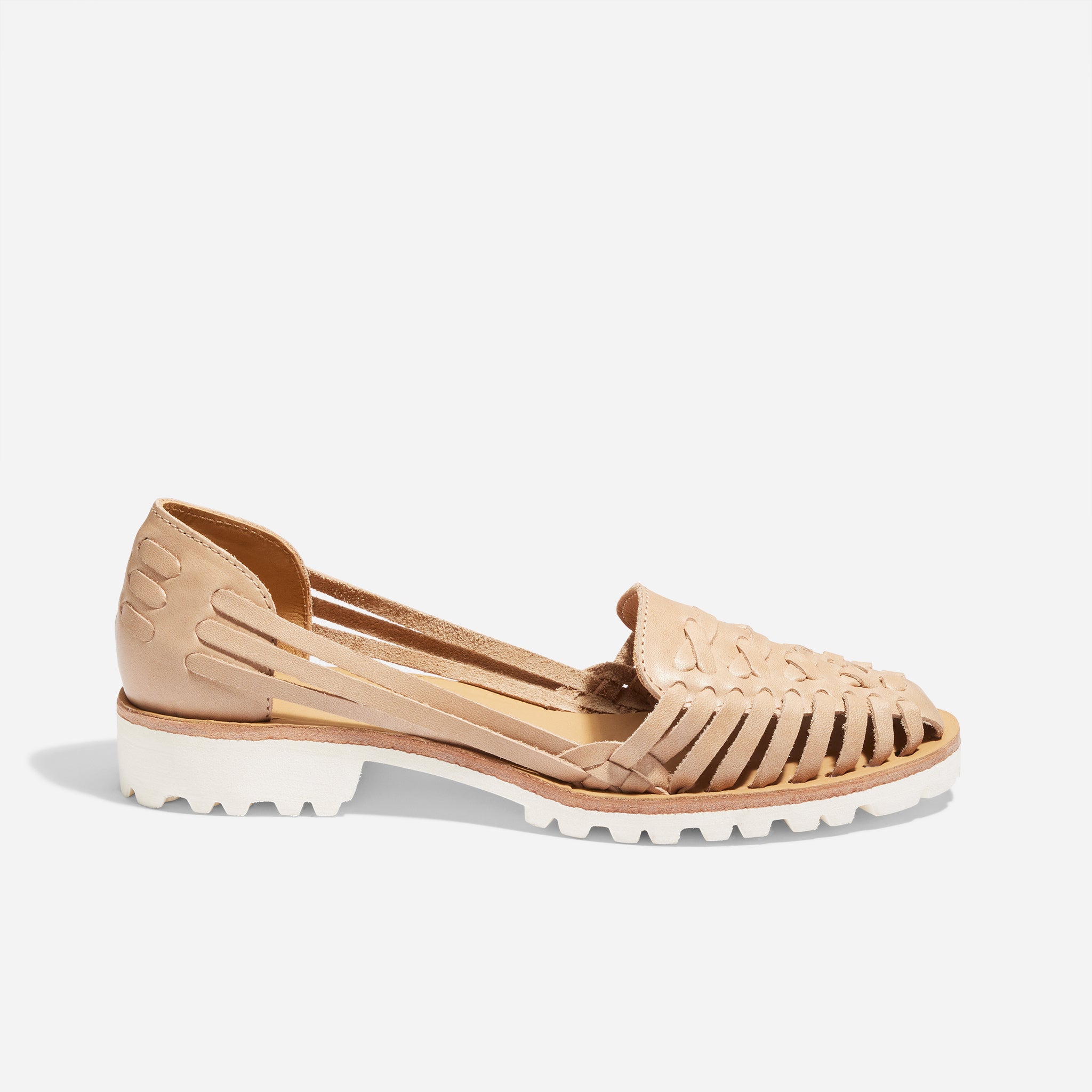 Women's Huarache Lug Sandal Almond