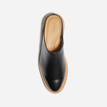 Emilee Lug Mule Black