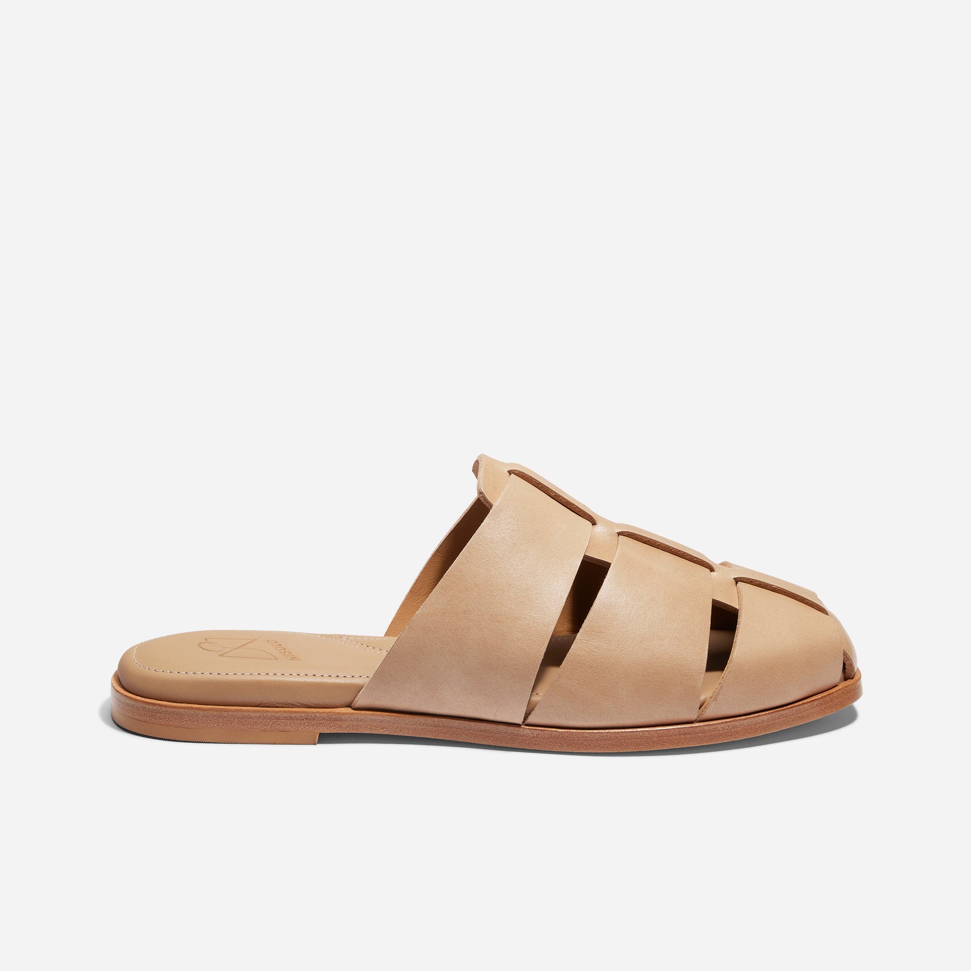 Anita Fisherman Mule Almond