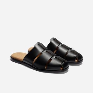 Anita Fisherman Mule Black