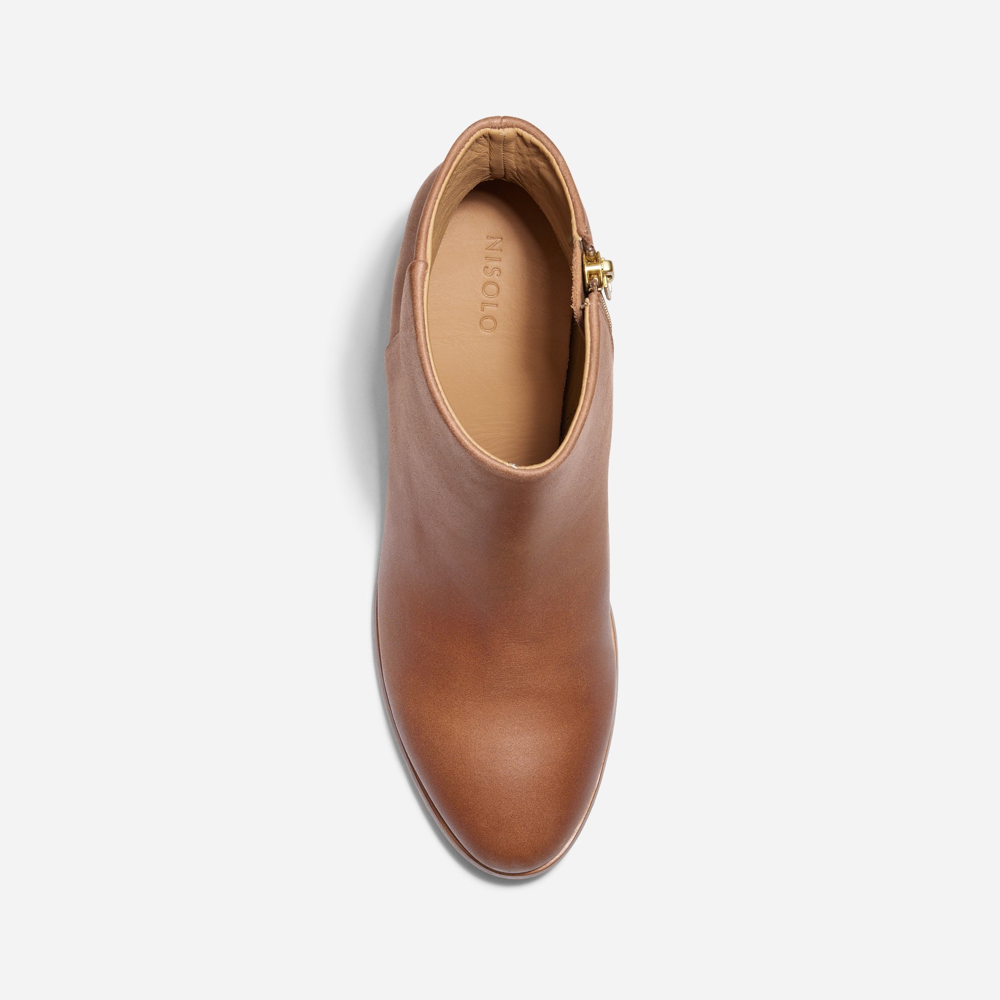 Lia Heeled Bootie Almond