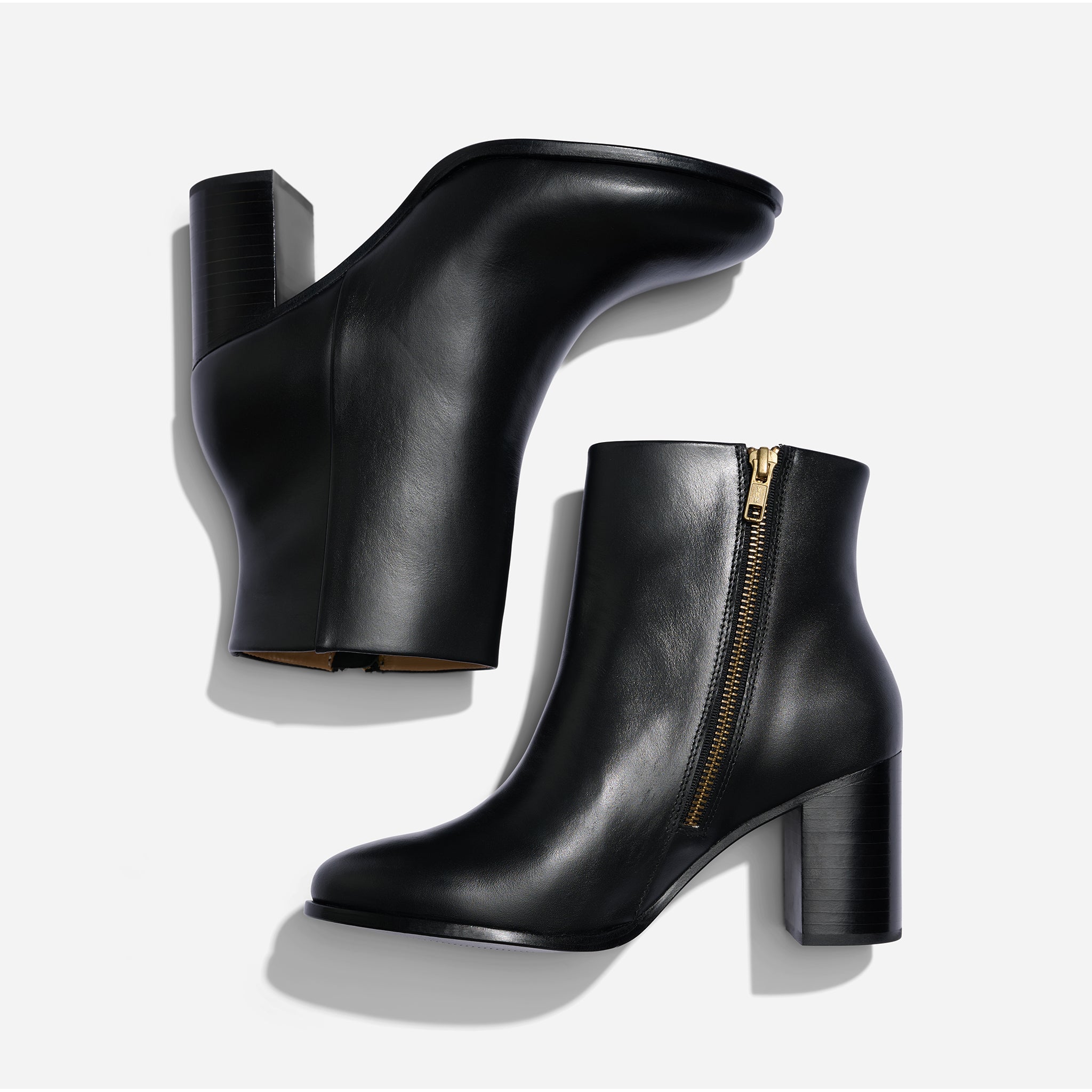 Lia Heeled Bootie Black