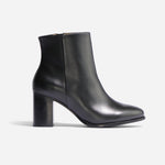 Lia Heeled Bootie Black