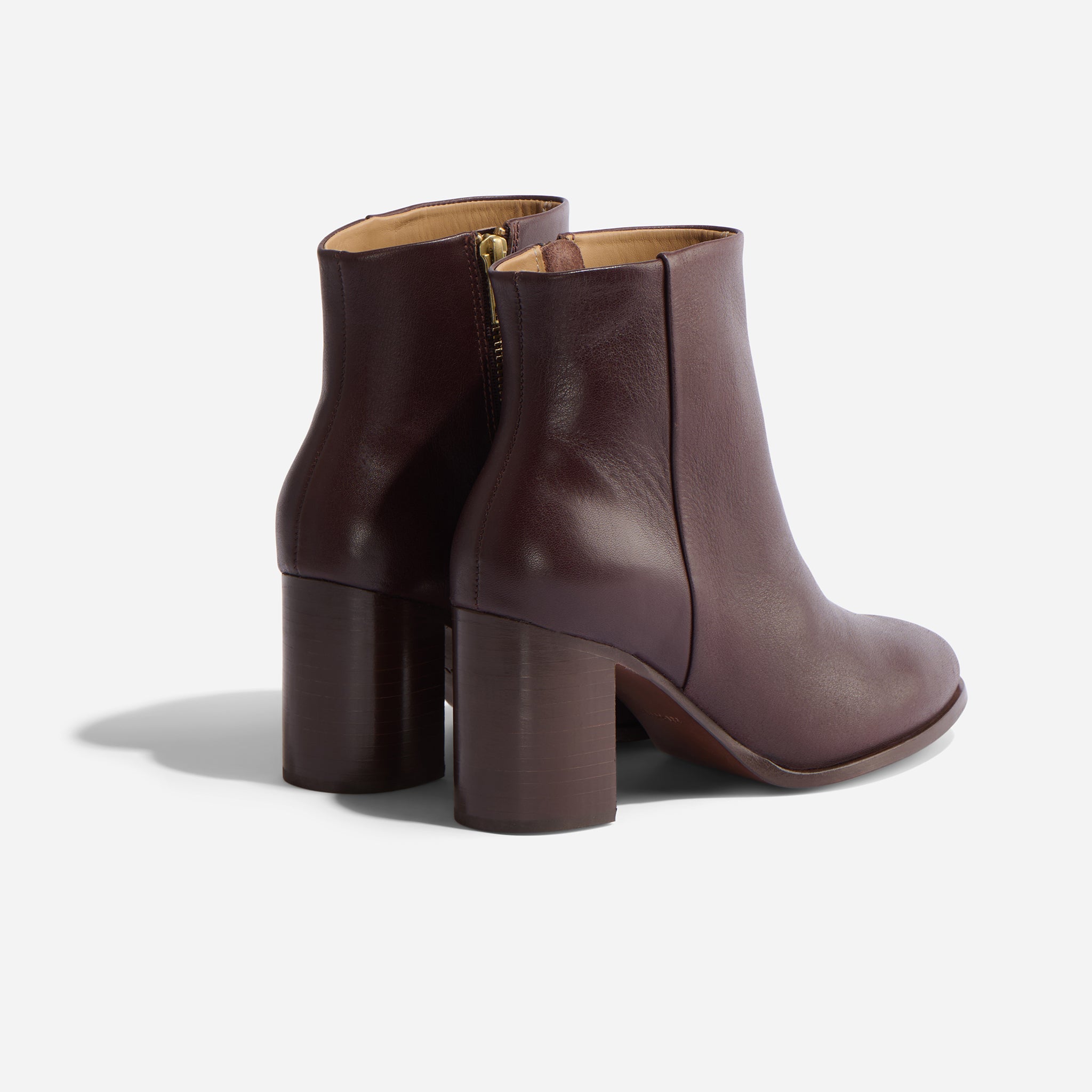 Lia Heeled Bootie Wine