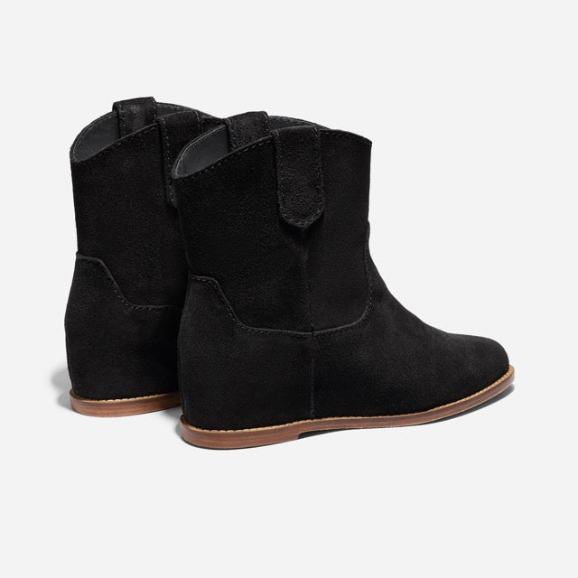 Amaya Bootie Black Suede