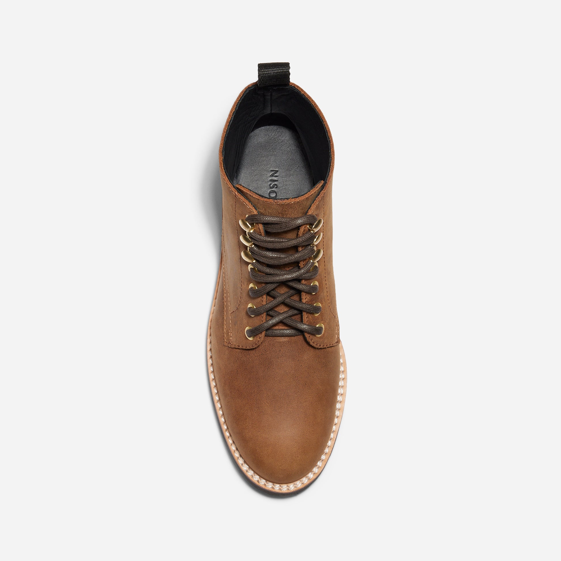 Go-To Lace Lug Boot Tobacco