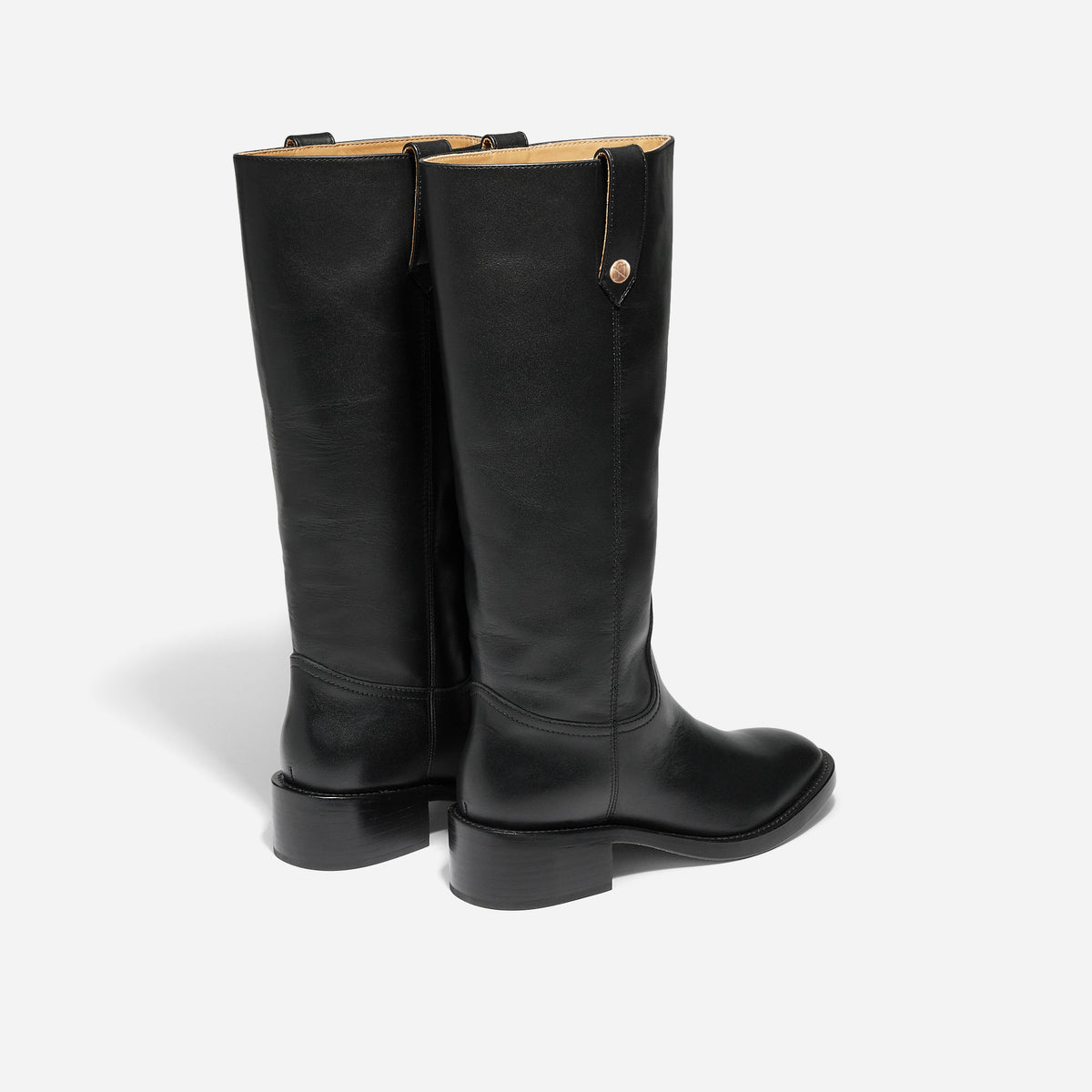 Vera Knee High Boot Black
