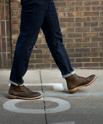 Brown chukka clearance boots with jeans