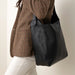 Cecilia Go-To Shoulder Bag Black Leather Bag Nisolo 