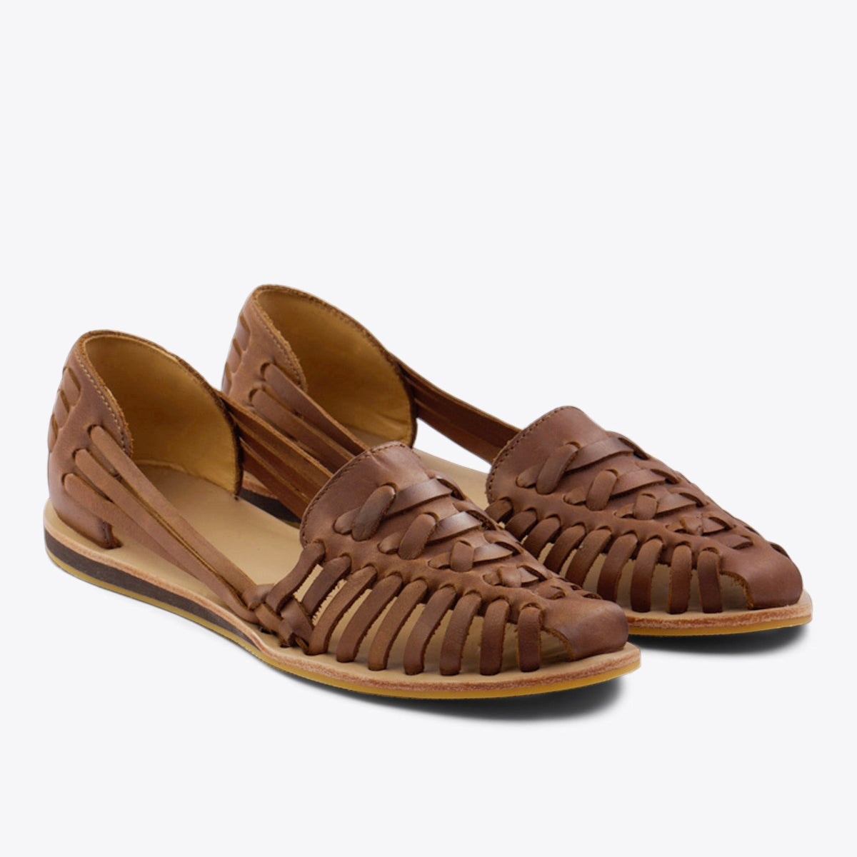 Women's Huarache Sandal Brown