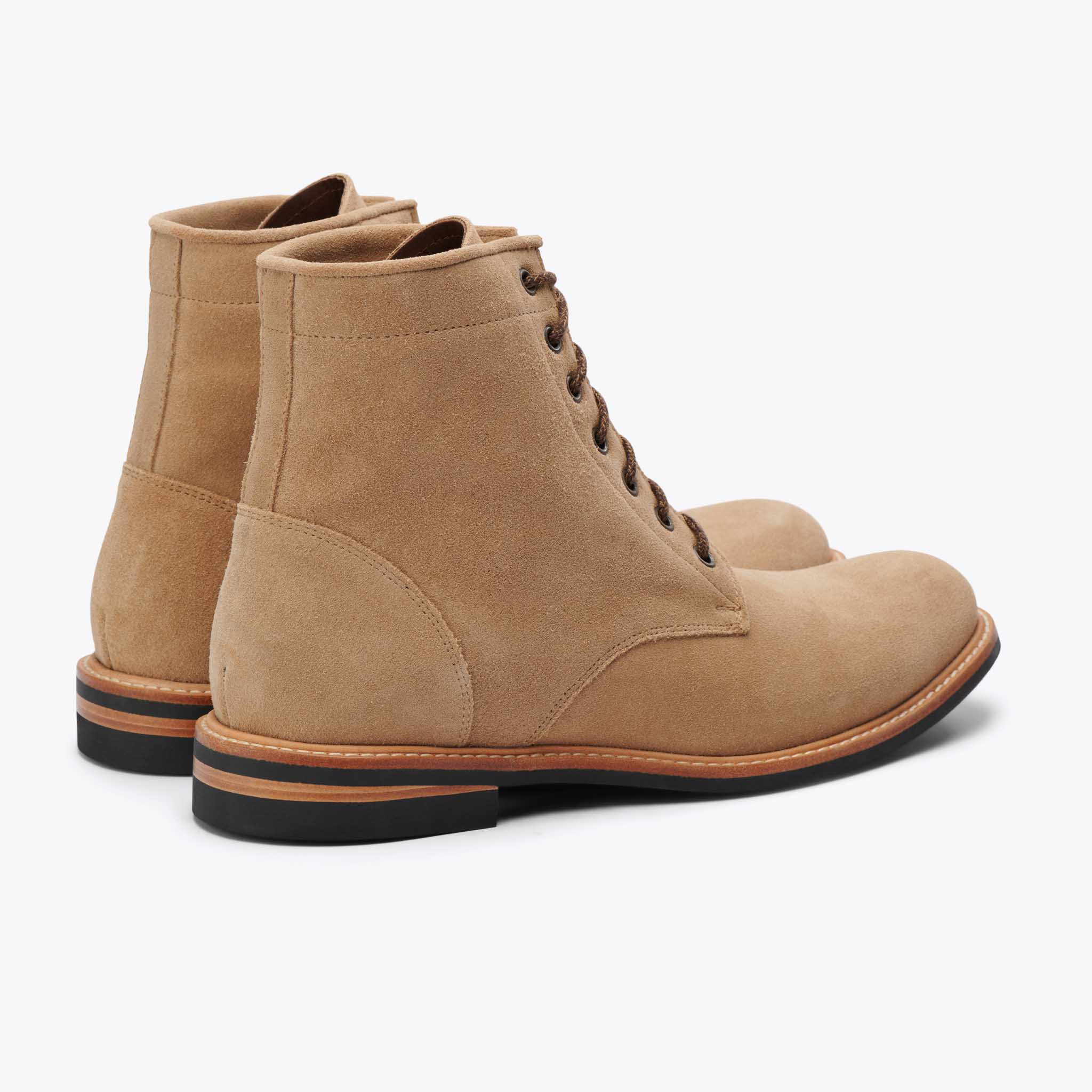 Andres All Weather Boot Stone Men's Leather Boot Nisolo 
