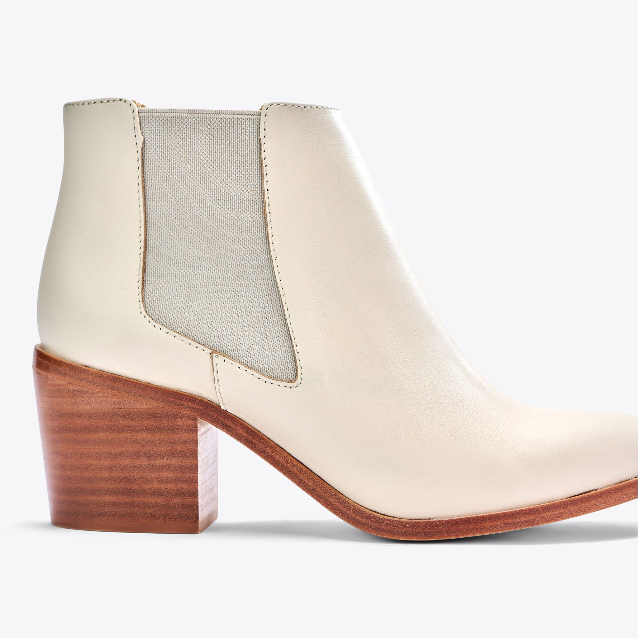 Product image 6 of the Heeled Chelsea Boot Bone