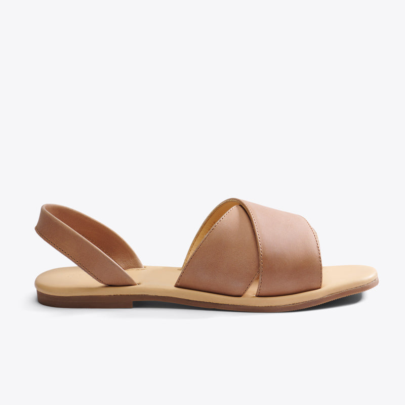 Product image 3 of the All-Day Cross Strap Sandal Almond  