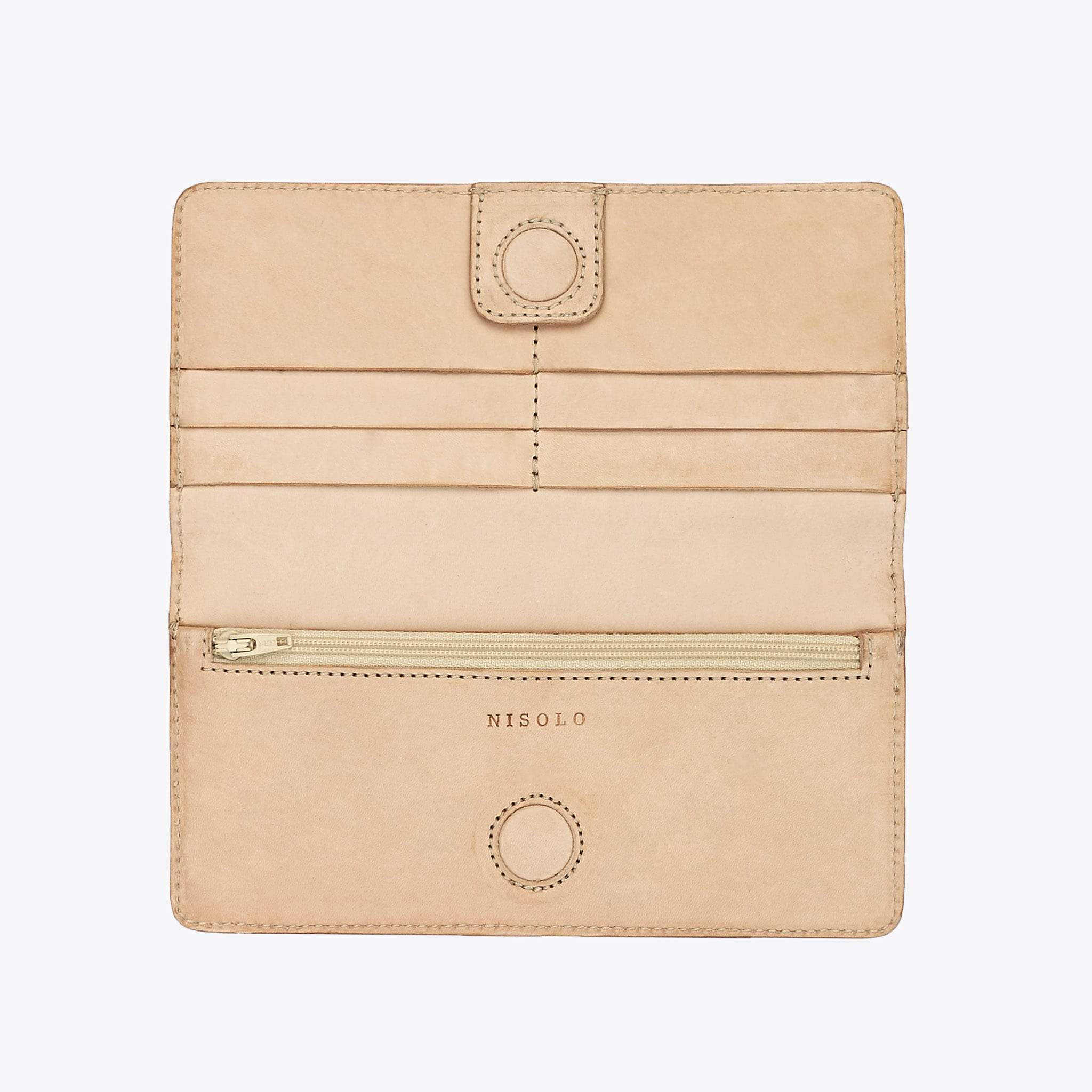 Product image 1 of the Classic Wallet Natural Vachetta Nisolo