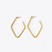 Product Image 1 of the Soft Diamond Hoop Earrings Nisolo 