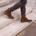Image 4 of the All-Weather Andres Boot Waxed Brown Men's Leather Boot Nisolo 