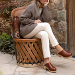 All-Day Heeled Clog Brandy Nisolo 