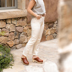 All-Day Heeled Clog Brandy Nisolo 